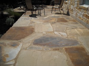 flagstone patio two