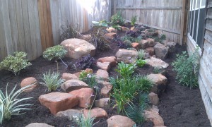 landscape design custom stonework austin 1