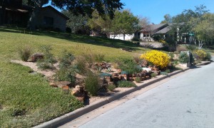 landscape design landscaping custom stone work austin 6